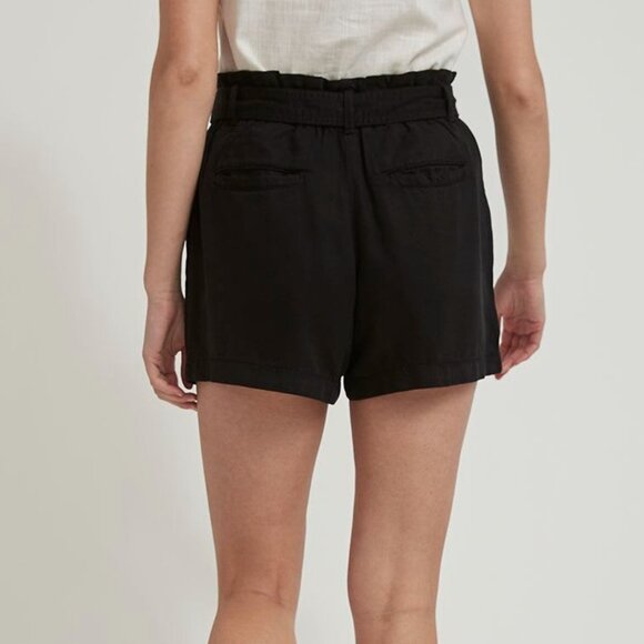 RW&Co Denim Shorts With Removable Sash XXL black shorts - Picture 3 of 14